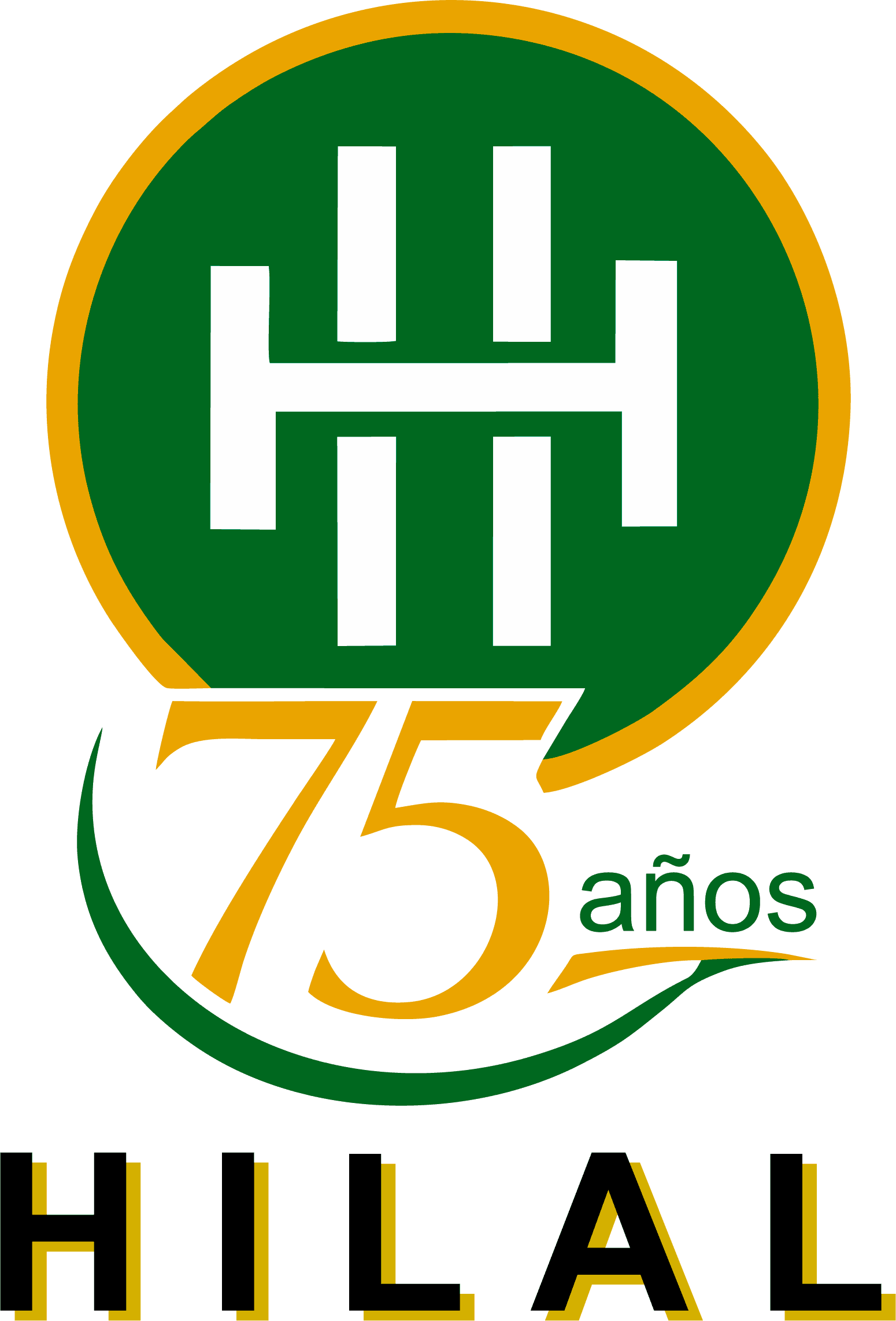 Logo Hilal 75 Aniversario